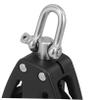 Cabilock 2-Piece Stainless Steel Double Pulley with Nylon Swivel Bearing Block view 3