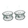 Multi-Purpose Nylon Fishing Traps with Five Holes, Green view 1
