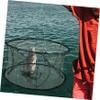 Multi-Purpose Nylon Fishing Traps with Five Holes, Green view 4
