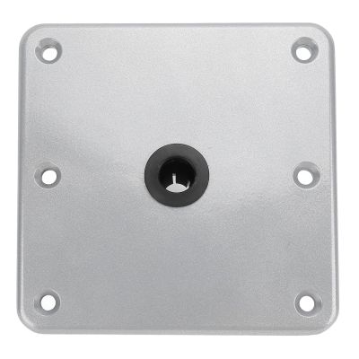 Boat Seat Base, Heavy-Duty Pedestal Mount, Aluminum Alloy, Universal Fit, 7 x 7 in