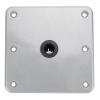 Boat Seat Base, Heavy-Duty Pedestal Mount, Aluminum Alloy, Universal Fit, 7 x 7 in view 1