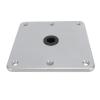Boat Seat Base, Heavy-Duty Pedestal Mount, Aluminum Alloy, Universal Fit, 7 x 7 in view 3