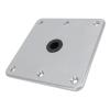 Boat Seat Base, Heavy-Duty Pedestal Mount, Aluminum Alloy, Universal Fit, 7 x 7 in view 4