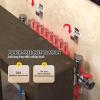 Modern Radiator Covers with 2 Doors and Shelf view 3