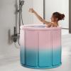 Foldable Bathtub, Portable Seated Soaking Tub view 2