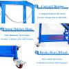 Generic Heavy-Duty Oxygen Cylinder Holder Cart with 4 Wheels and Shelf, Portable Cart for Oxygen and Propane Cylinders, Sturdy CO2 Tank Storage Rack (Small) view 4