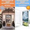 Thermal Cold-Protection Curtain 130 x 125 cm, Waterproof and Windproof, for Basement, Balcony and Patio Doors view 4
