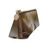 AABSTBFM Triangular Pencil Case with Wooden Bridge Lake Scene view 3