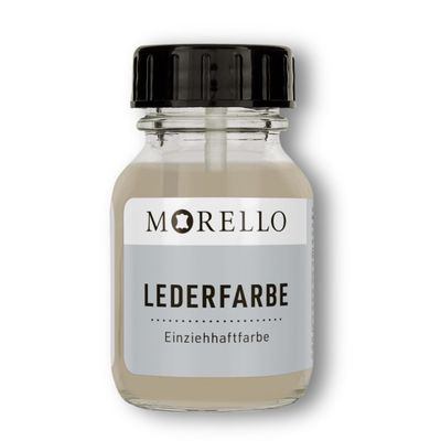 Morello Leather Dye Beige 40 ml for Smooth Leather