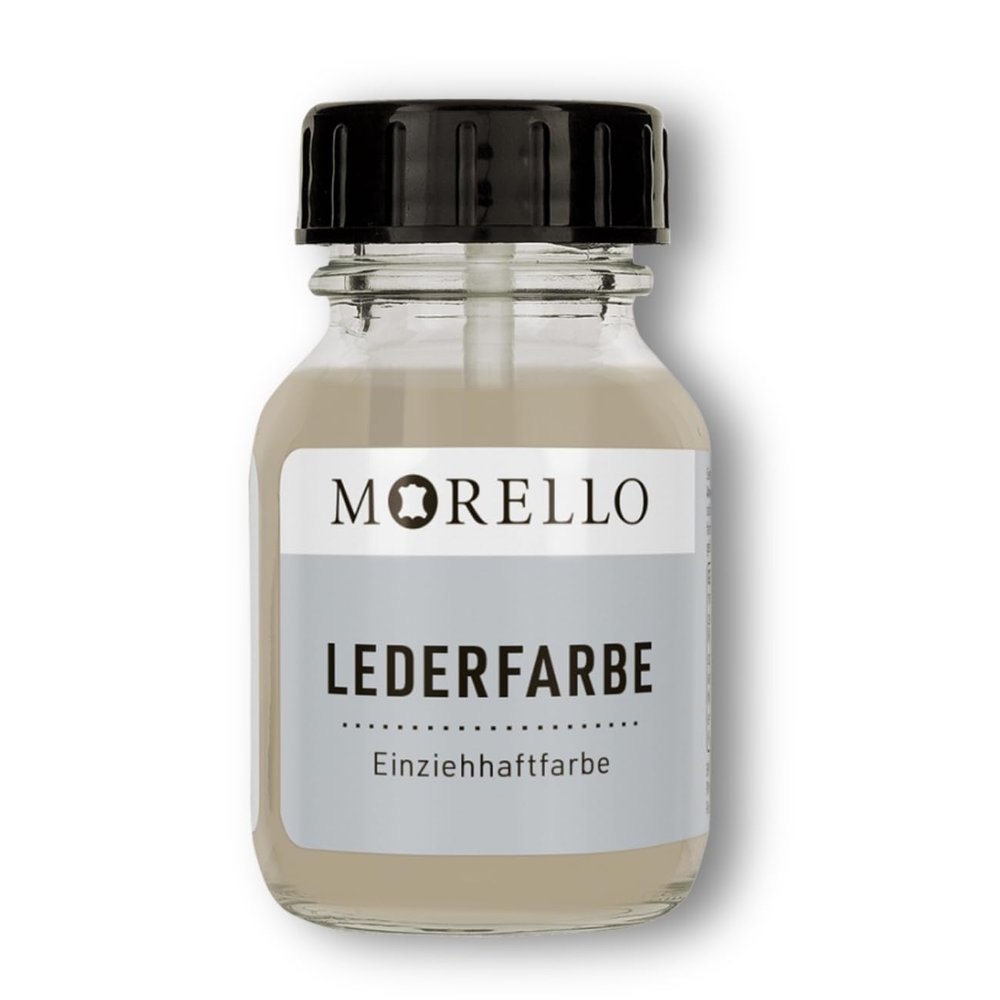 Morello Leather Dye Beige 40 ml for Smooth Leather