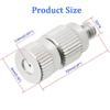 PULaif High-Pressure Atomizing Nozzle, Clog-Resistant, Cleanable Stainless Steel, 10/24 view 4