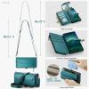Mxinxiu Protective Case for Google Pixel 8, Leather Case with Zipper, Detachable Wrist Strap and Shoulder Strap view 3