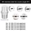 PULaif High-Pressure Atomizing Nozzles, No. 40, 3/8 in, 4.0 mm Aperture, 5-Pack view 2