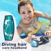 Flkiglm Dive Mask Strap Cover, Hair Protection Band for Divers view 3