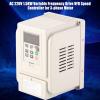 HEEPDD 1.5 kW Adjustable-Frequency Drive, Low-Noise VFD Inverter Motor Controller for 3-Phase Motors, High Torque and Speed Range, User-Friendly Design view 4