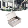 Marhynchus Stainless Steel Floor Outlet, 3-Gang, 2-Prong, Flip Cover, 16 A, 4000 W view 2