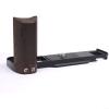 Solid Wood Quick-Release Plate for Fujifilm X-E5, Aluminum Alloy, Walnut Black view 1