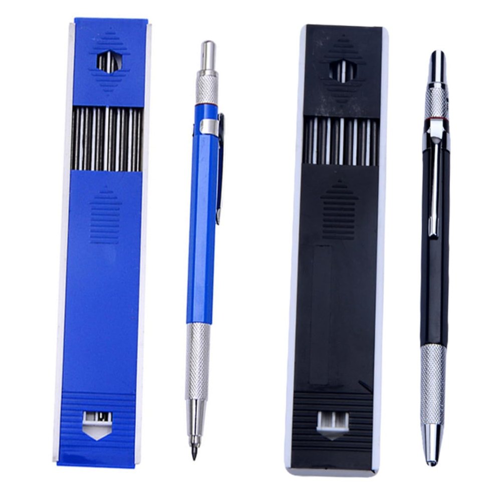 TOVINANNA 2-Piece Mechanical Carpenter Pencil Set
