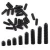 Asixxsix 200-Piece Black Carbon Steel Hex Socket Set Screw Assortment view 1