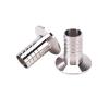 304 Stainless Steel Camlock Pipe Fitting, Hose Connector, Tri-Clamp Sanitary Tube Barb, 1.5 in, 50.5/64 mm OD view 1