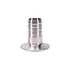 304 Stainless Steel Camlock Pipe Fitting, Hose Connector, Tri-Clamp Sanitary Tube Barb, 1.5 in, 50.5/64 mm OD view 4