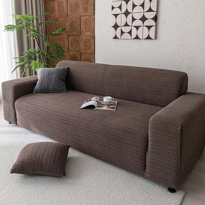 TLMQYXZE High-Stretch Jacquard Sofa Cover, 1-Seater (90–140 cm)