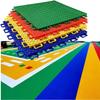 KFGISD DIY Interlocking Outdoor Sports Court Tiles, Non-Slip, Wear-Resistant, Red view 1