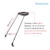 Tyzlup Stainless Steel Roof Chimney Support Set, 13 cm/5.1 in view 3