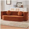 Foldable Compressed Cama Sofa Bed, Modular Woven Fabric, 100 cm view 1