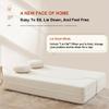 Foldable Compressed Cama Sofa Bed, Modular Woven Fabric, 100 cm view 4