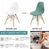 WYLEBER Stretch Dining Chair Covers, Armless, Military Green, 1 Set view 4