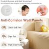 3D Padded Anti-Collision Wall Panels for DIY Playrooms and Kids' Rooms view 3