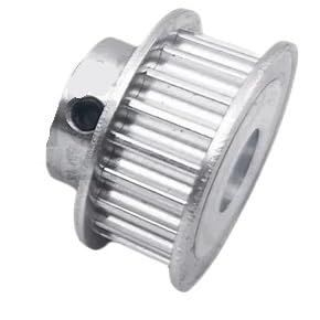 1 pc HTD 5M Timing Pulley, 29 Teeth, BF Type, for 15/20 mm Belts, 17 mm Bore