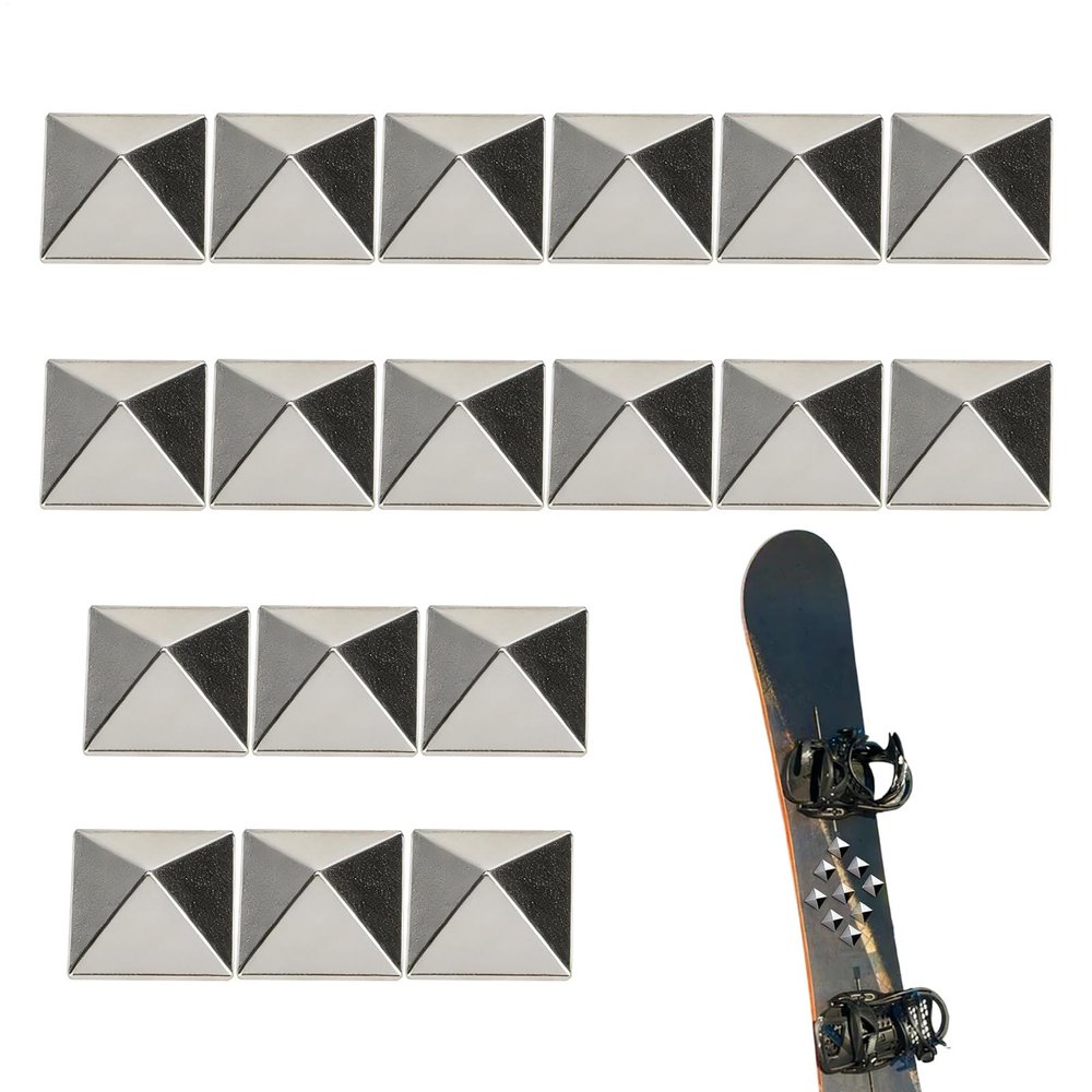 Generic Stomp Pad for Snowboard Riders, 18-Piece Pentagram