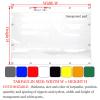 Transparent PVC Tarp Sidewall with Zipper, Customizable, Clear/White, 2.5 x 3 m view 2