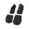 YONGZURA Horse Leg Boots, 4-Piece Set, Front & Rear Jumping Protection, Neoprene Tendon Support, Black, XL view 4