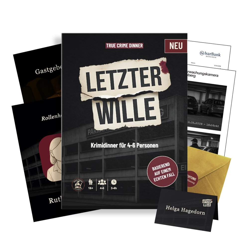 Murder Mystery Dinner for 4–6 Players: Last Will