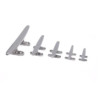 KJUUQBZL 12-Inch Stainless Steel Open-Base Boat Mooring Cleat