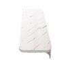 Generic Wall-Mounted Folding Table, Laptop Desk, White Stone Pattern, 80 x 30 cm view 1