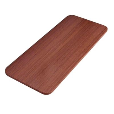 Wall-Mounted Folding Table, Floating Desk and Workbench for Laptop, Light Walnut