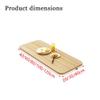 Wall-Mounted Folding Table, Floating Desk and Workbench for Laptop, Light Walnut view 3