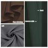 YUHUILI Blackout Curtains with Grommets, 240 x 320 cm, Solid Cream view 3