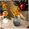 Licsaliwe Artificial Fall Berry Stems, 32 Orange Picks for Wreaths, Thanksgiving Décor, 21.6 cm view 3