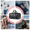 Men's Vintage Duffel Travel Bag – Large, Portable, Adjustable view 4