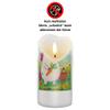 Mr. & Mrs. Panda Personalized Unicorn Candle, Vegan Design, 19 x 8 cm view 3