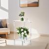 Triangle-Shaped Side Table Organizer view 2