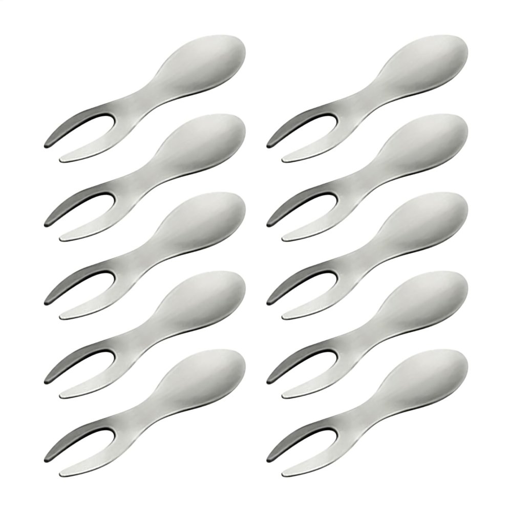 Stainless Steel Corn Cob Holder Set, Heat-Resistant Fork Skewers
