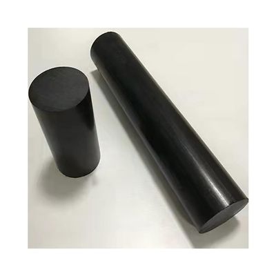 2-Pack Black/White POM Plastic Rods, 3–50 mm Diameter x 500 mm Length, Precision-Machined (Black, 40 x 500 mm)