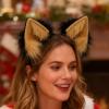 Plush Cat Ears Headband for Adults view 2