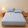 Zippered Mattress Cover, Soft, Breathable, Washable, 5-Sided Quilted Mattress Protector, 140 x 190 + 35 cm view 2